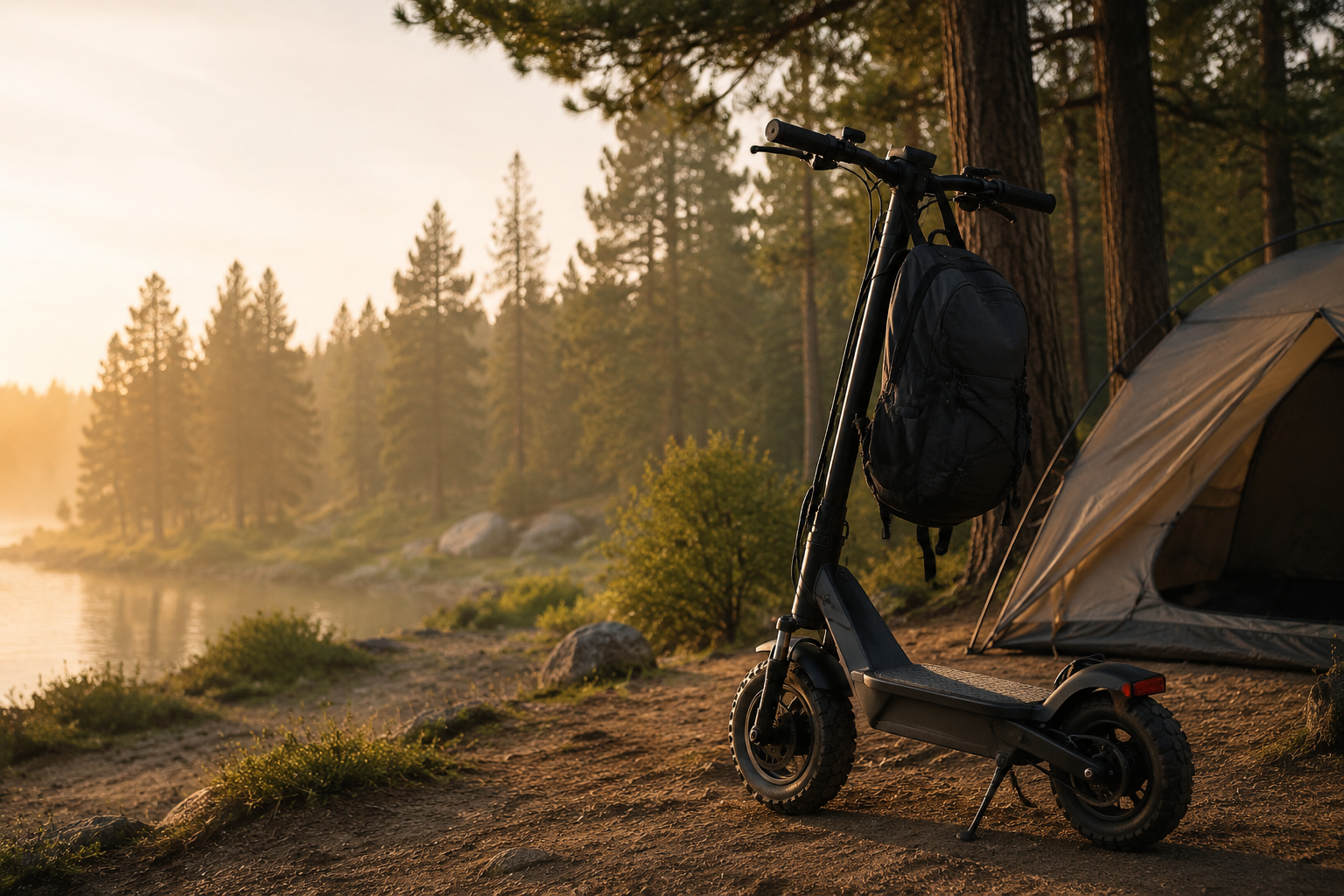 Electric Scooter Camping and Outdoor Adventure Guide