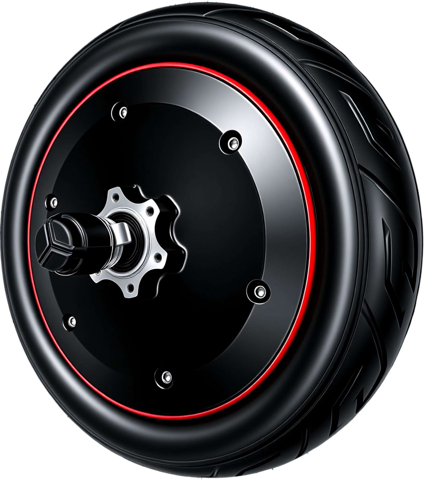 Inflatable road tires for ZSA Plus escooter